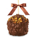 Pistachio Turtle Caramel Apple w/ Milk Chocolate